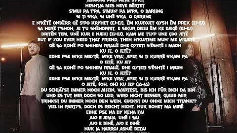 TAYNA x ARDIAN BUJUPI - O JETË (Teksti/Lyrics)
