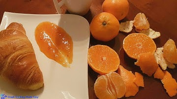 Tangerine Jam - Marmalade Homemade - Μαρμελάδα Μανταρίνι