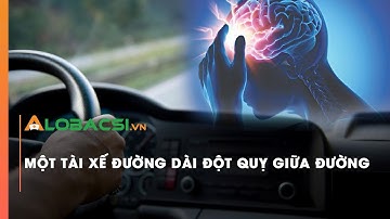 Một tài xế đường dài đột quỵ giữa đường