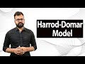 Harroddomar growth model explained  development economics  learn economics on ecoholics