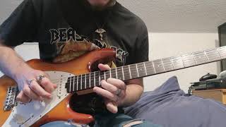 Pink Floyd - On the Turning Away - Guitar solo cover