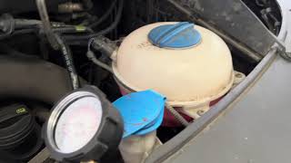 VW Transporter T5.1 140cr P2563 Turbo actuator fault diagnosis method. Odd findings