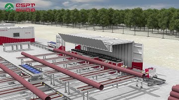 Automatic pipe Prefabrication production line