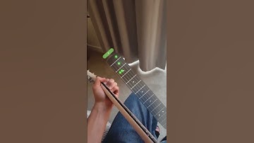 Reality guitar learning concept using Meta Quest 3 and Unity 3D version game