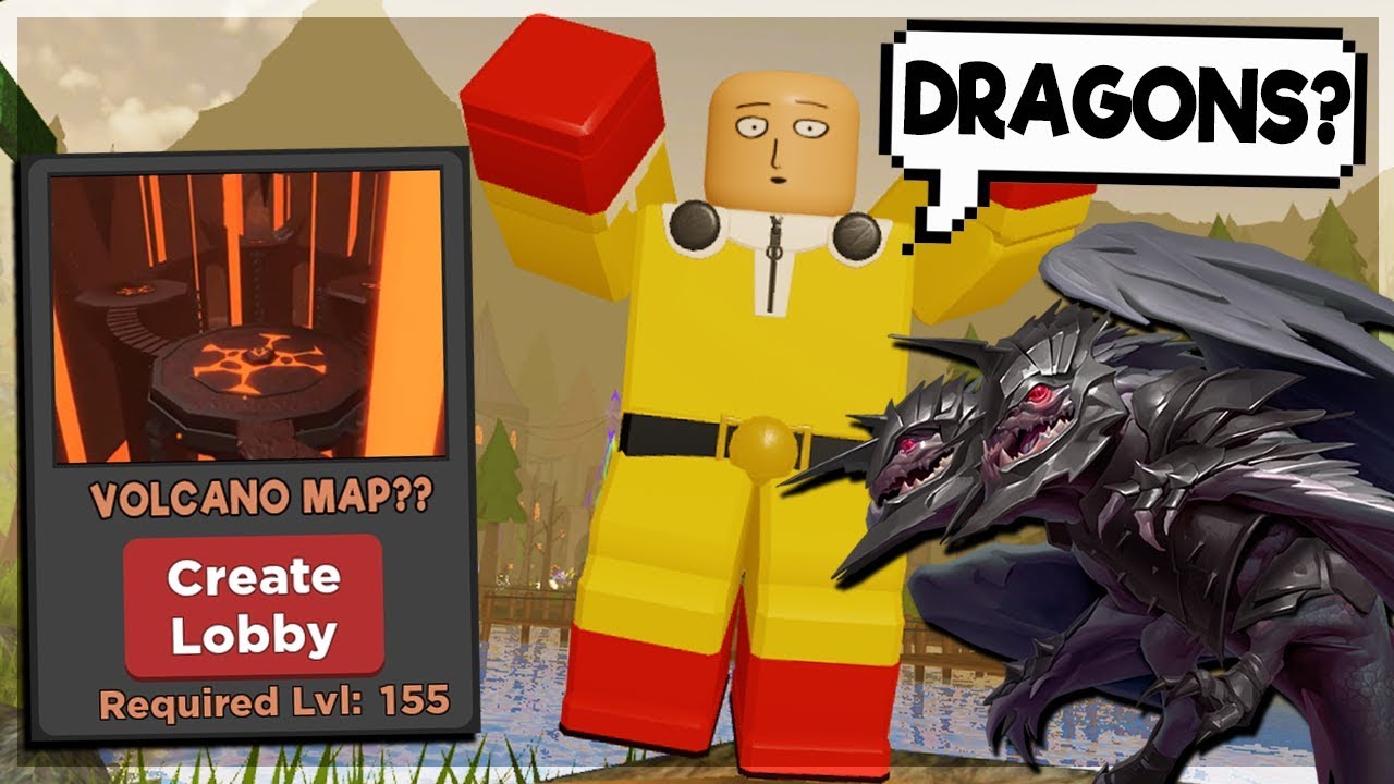 New Update Volcano Map Is Coming Maybe Dragon Bosses Dungeon
