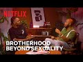 Queer &amp; Straight Fraternity Brothers Discuss Manhood, Coming Out &amp; Allyship | Rustin | Netflix