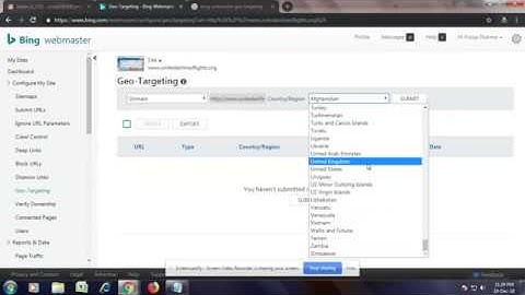 Bing Webmaster Tools Me Geo-Targeting Kaise Set Kare in Hindi