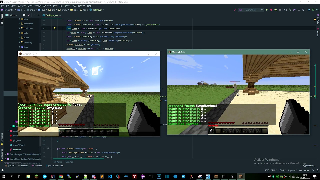 Evahu Tablist Update 30/05/2020