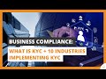 What is KYC or Know Your Customer? | 10 Industries That Should Implement Strict KYC Protocols