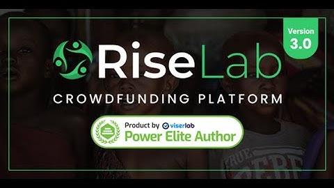 How to install Orphanage Charity donation with RiseLab - Crowdfunding Platform