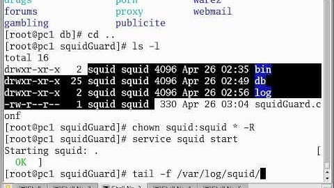 [2006] - [Urdu CBT] - Linux  System Administration - SQUID - 14/15 - Squid Guard - 3/4
