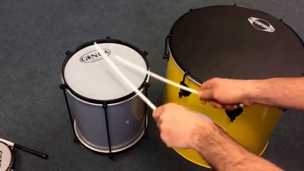 Repinique/caixa rhythm for funk - YouTube