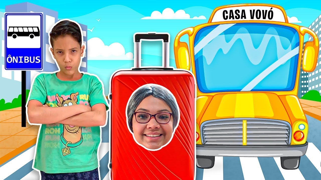 Henrique passa o dia com a vovó - Universo Kids