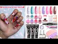 ❤️VALENTINE’S DAY NAILS❤️ MODELONES ALL IN 1 POLYGEL KIT! GREAT FOR BEGINNERS | Nail Tutorial