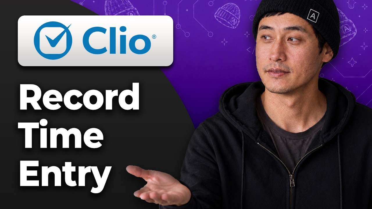 How to Record a Time Entry in Clio Manage [2026 Easy Tutorial] - YouTube