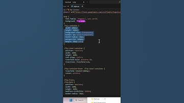 Learn How To Make 3D Flip Card Using HTML And CSS | Create User Profile Card Flip Effect In HTML CSS