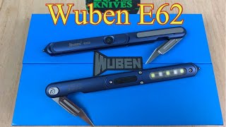 Wuben E62 multi function flashlight/knife/impact tool !