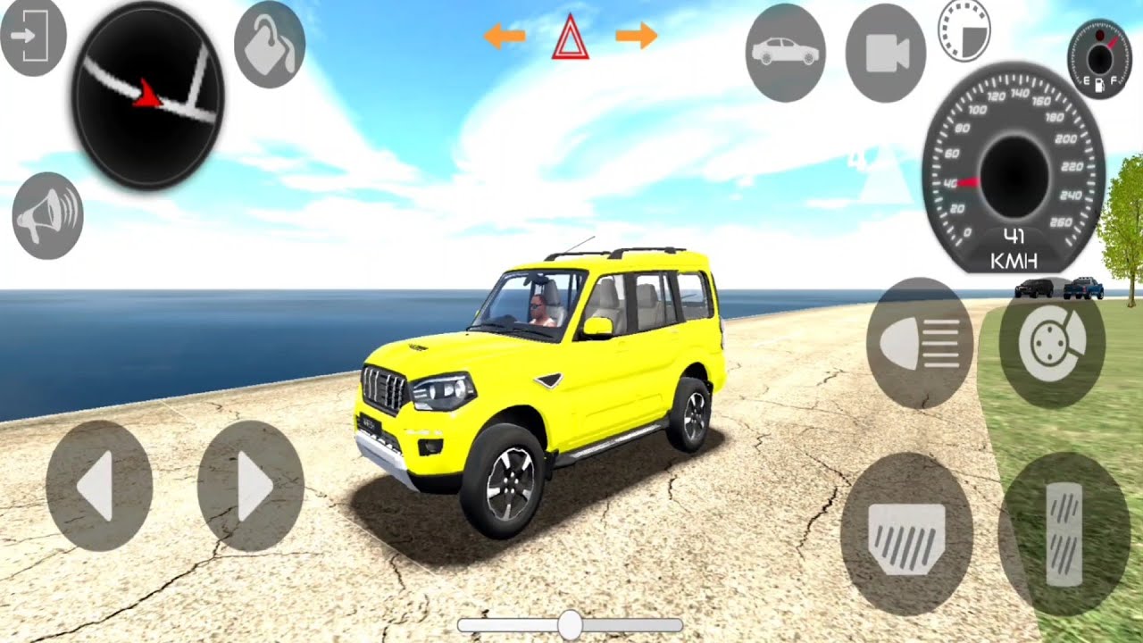 Scorpio Game - Yellow 🟡 Game - Indian Cars Simulator 3D Game - Rohit Gaming Studio - Most Watch