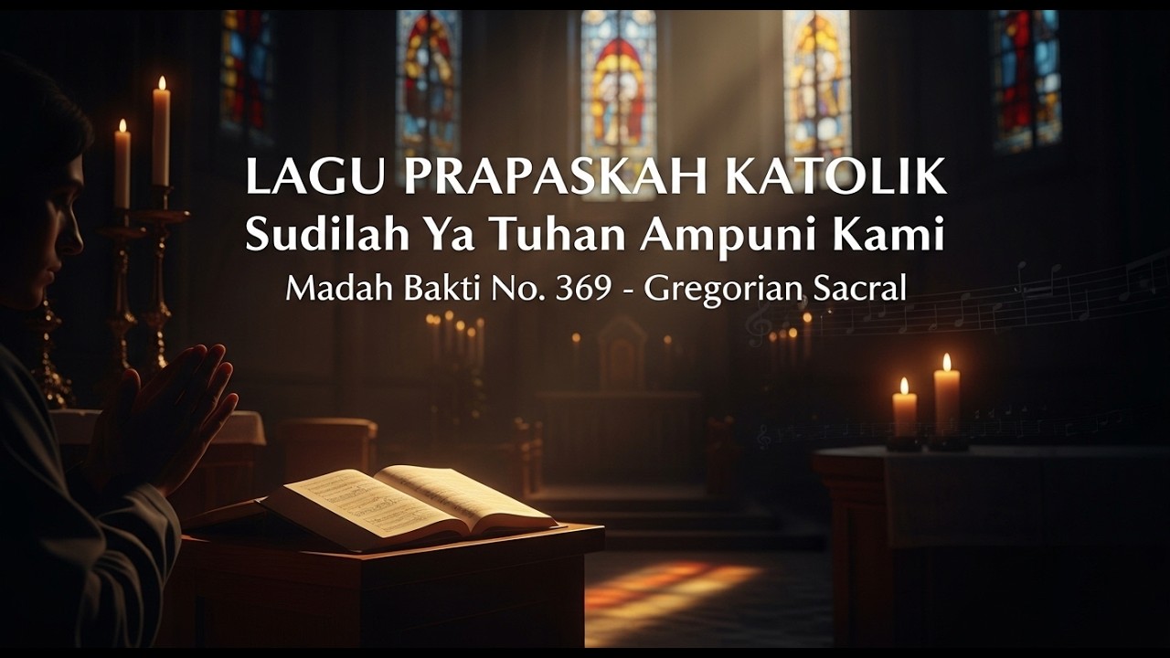 LAGU PRAPASKAH KATOLIK – Sudilah Ya Tuhan Ampuni Kami (Madah Bakti No. 369) | Gregorian Sacral