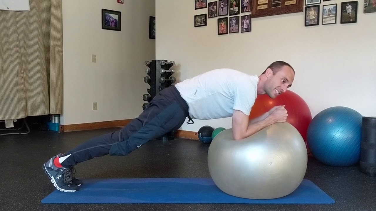 Stability Ball Knee Drive YouTube