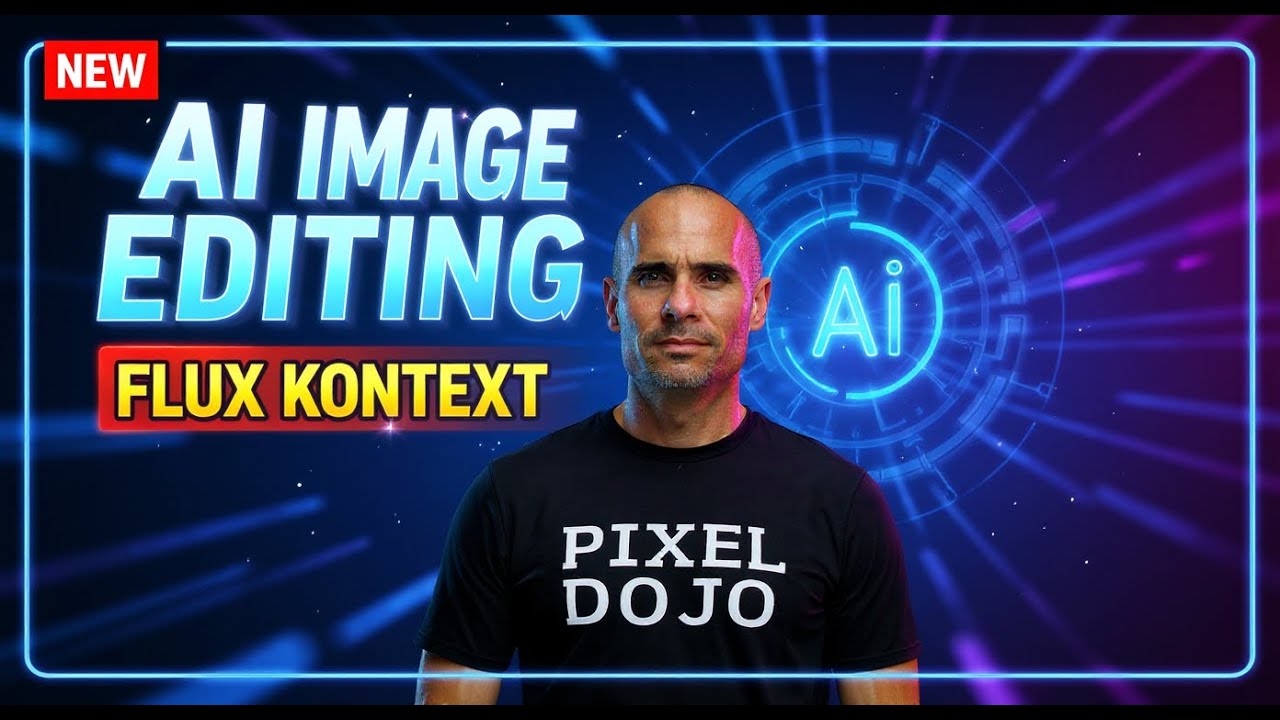 New AI Image Editing: Black Forest Labs Flux Kontext!