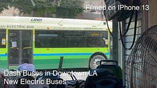 Dash Buses in Downtown LA