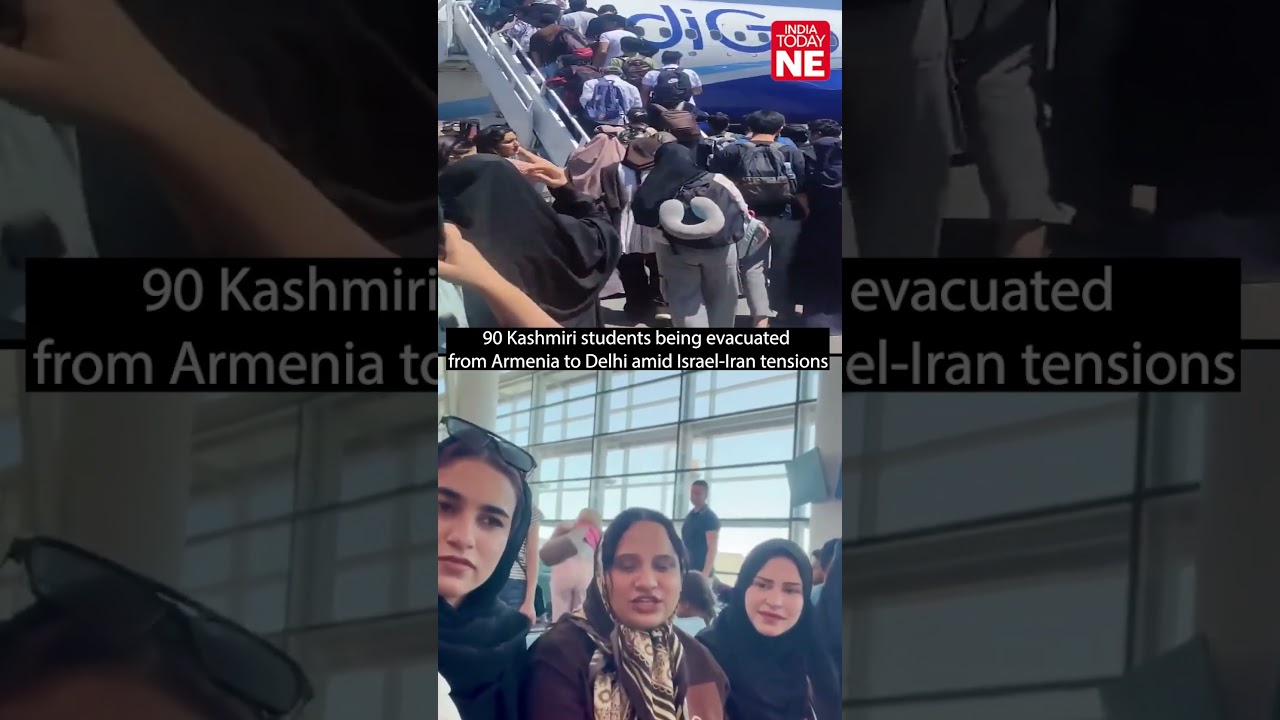 90 Kashmiri students being evacuated from Armenia to Delhi amid Israel-Iran tensions