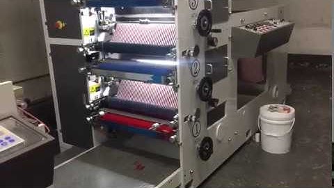 High Speed Paper Straw Printing Machine four color