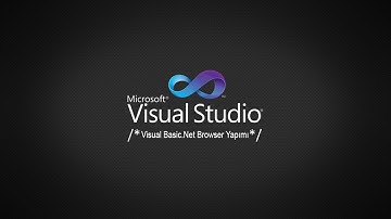 Visual Basic Dersleri - Ders 2 Web Browser Yapımı