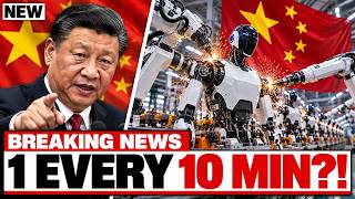 Details China's NEW Robot Factory Makes a Robot Every 10 MINUTES News