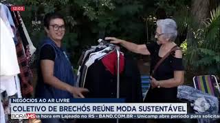 NEGÓCIOS AO AR LIVRE: COLETIVO DE BRECHÓS REÚNE MODA SUSTENTÁVEL