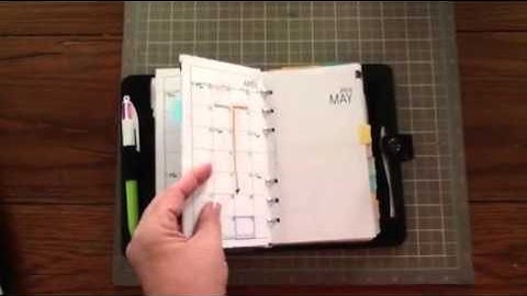 Filofax Original in Personal Size with DIYFish inserts