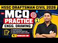 HSSC Draftsman Civil 2026  || Engineering Drawing MCQ Practice || By Mankesh Sir