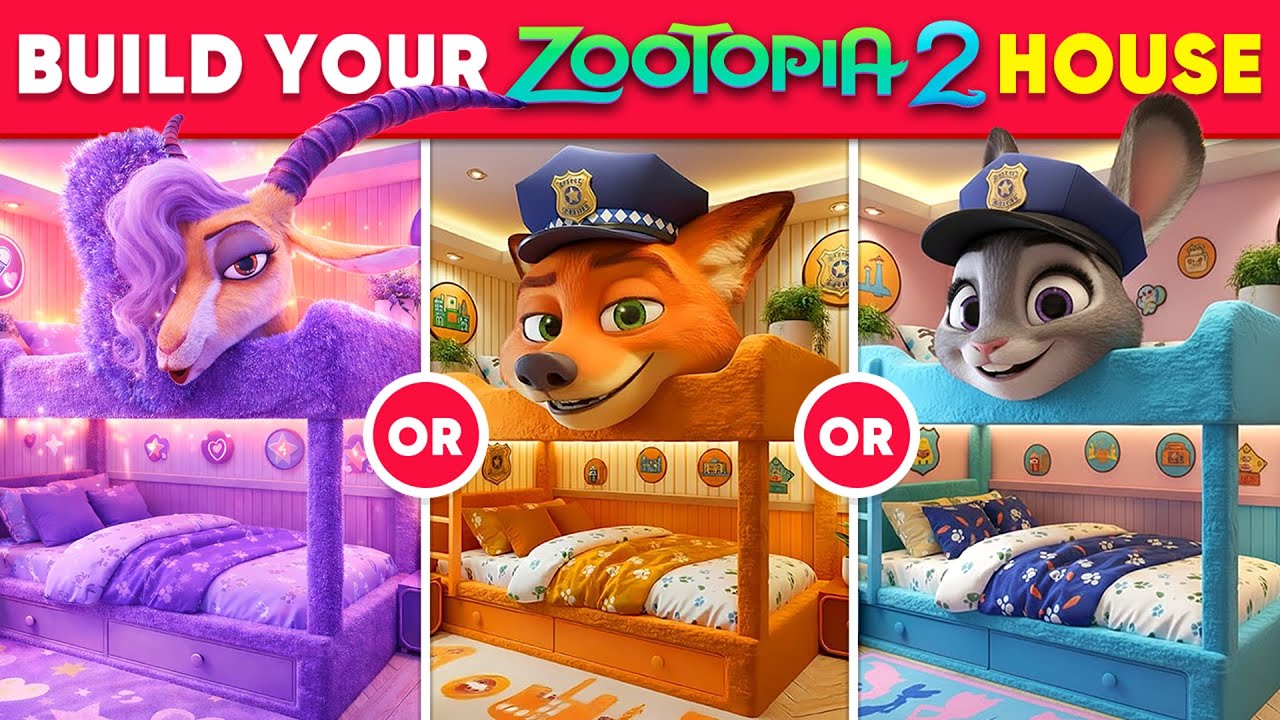Would You Rather - Build Your Dream Zootopia 2 World 🦊🐰🌈✨ Quiz Galaxy