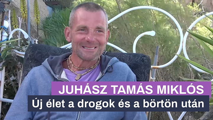 Új élet a drogok és a börtön után 🙏 Juhász Tamás Miklós