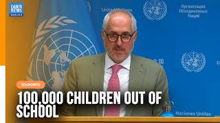 Details UN Says Nearly 100,000 Children Unable to Return to School in Lebanon | Dawn News English Guide