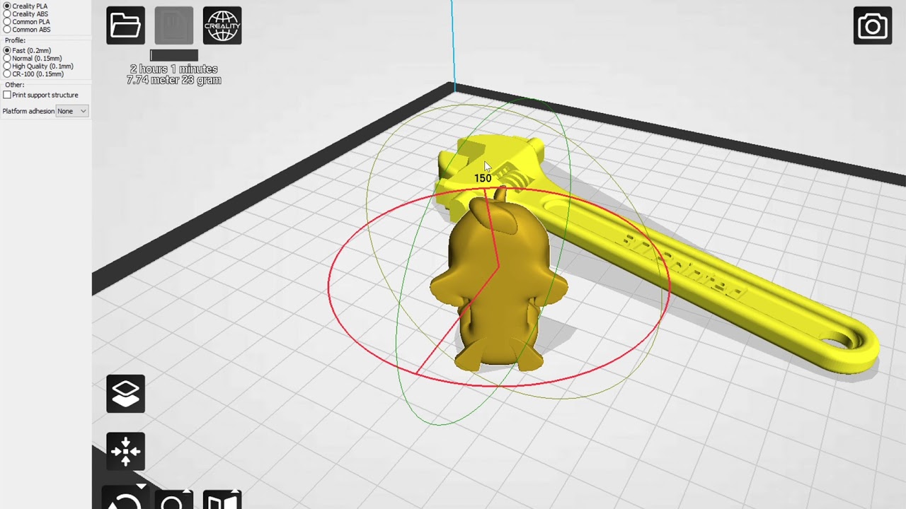 3D Printing for the NHS Creality Ender 3 Pro Creality Slicer