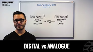 Shure Whiteboard - Analogue v Digital Wireless