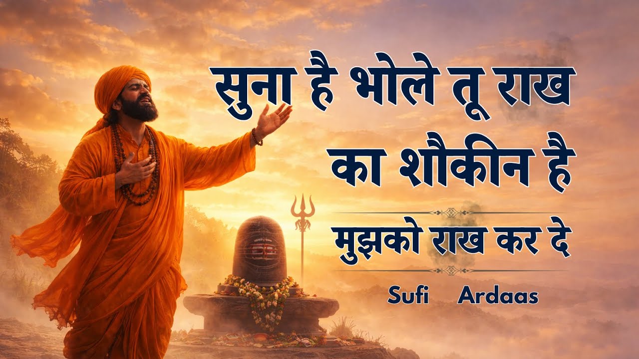 RAAKH KAR DE | A Sufi Cry to Mahadev | Soulful Sarangi × Bhakti Song