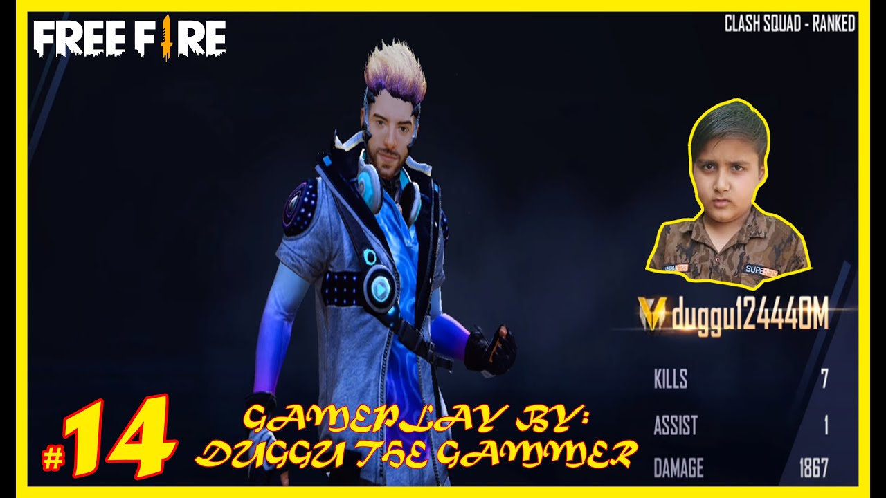 FF-#14|#7 KILL|CLASH SQUAD-RANKED|DUGGU THE GAMMER|FREE FIRE 2021|Garena Free Fire|DUGGU GAMMER|