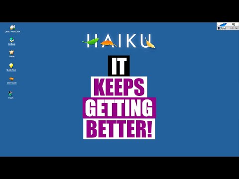 Haiku Is Such A Unique Operating System