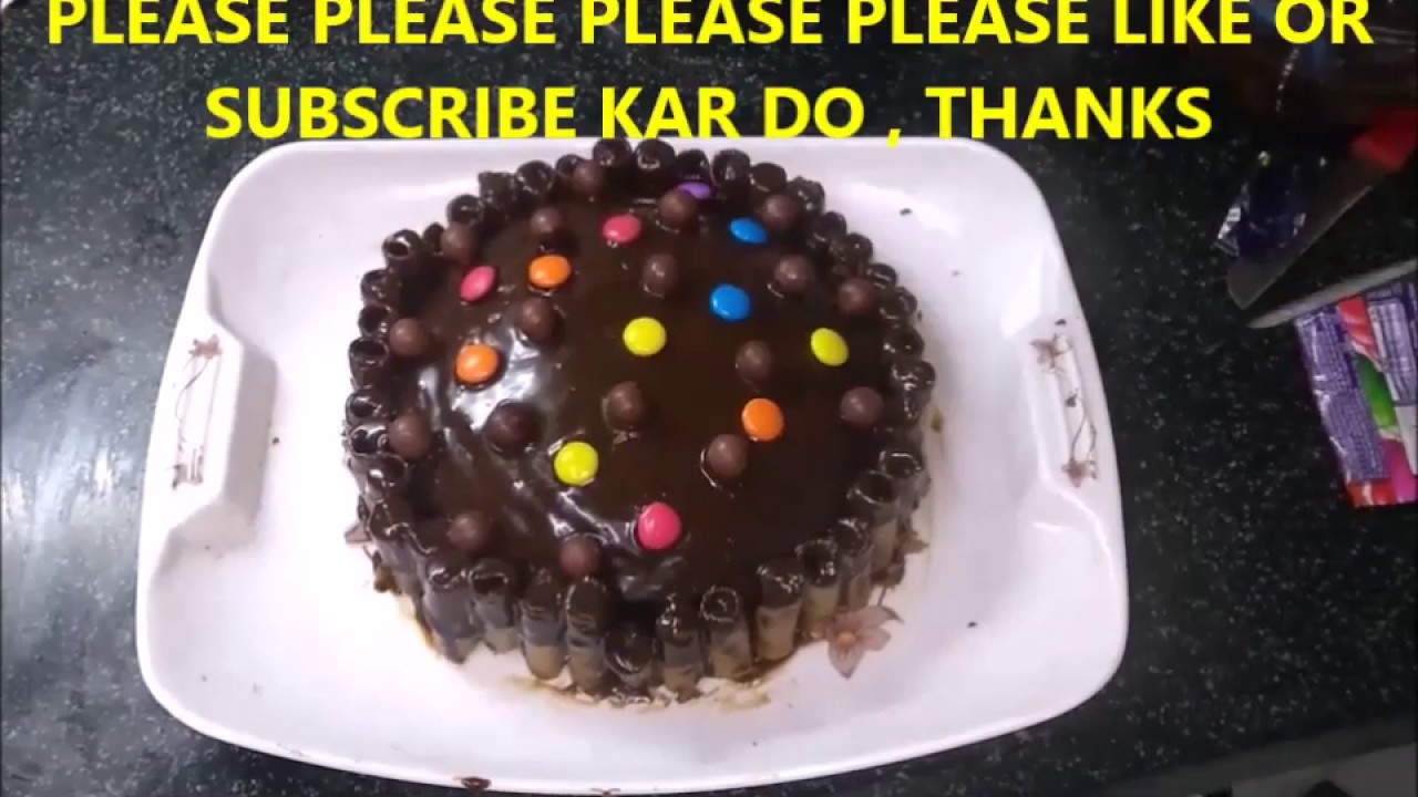 Oreo Hide And Seek Parle Biscuit Cake Homemade Cooker Cake Youtube