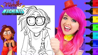 Coloring The Mitchells vs the Machines | Katie Mitchell | Markers