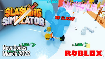 Roblox Anime Slashing Simulator New Codes March 2022