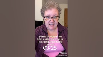 Terrifying cell phone heat map shows how pestilence can spread