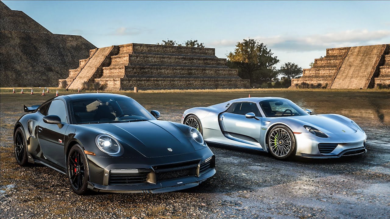 Forza Horizon 5 Drag race: Brabus Rocket R 900 vs Porsche 918
