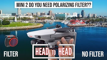 DJI MINI 2 FREEWELL Polarizer Filter vs NO FILTER: BEST Side by Side Comparison on YOUTUBE! 4K VIDEO