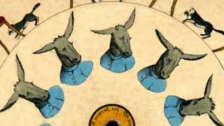 1853 Josef Bermann - Neue stroboscopische Scheiben (cats + donkey)