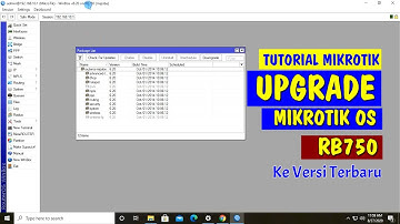 TUTORIAL CARA UPGRADE ROUTER MIKROTIK KE VERSI TERBARU (MIKROTIK RB750)