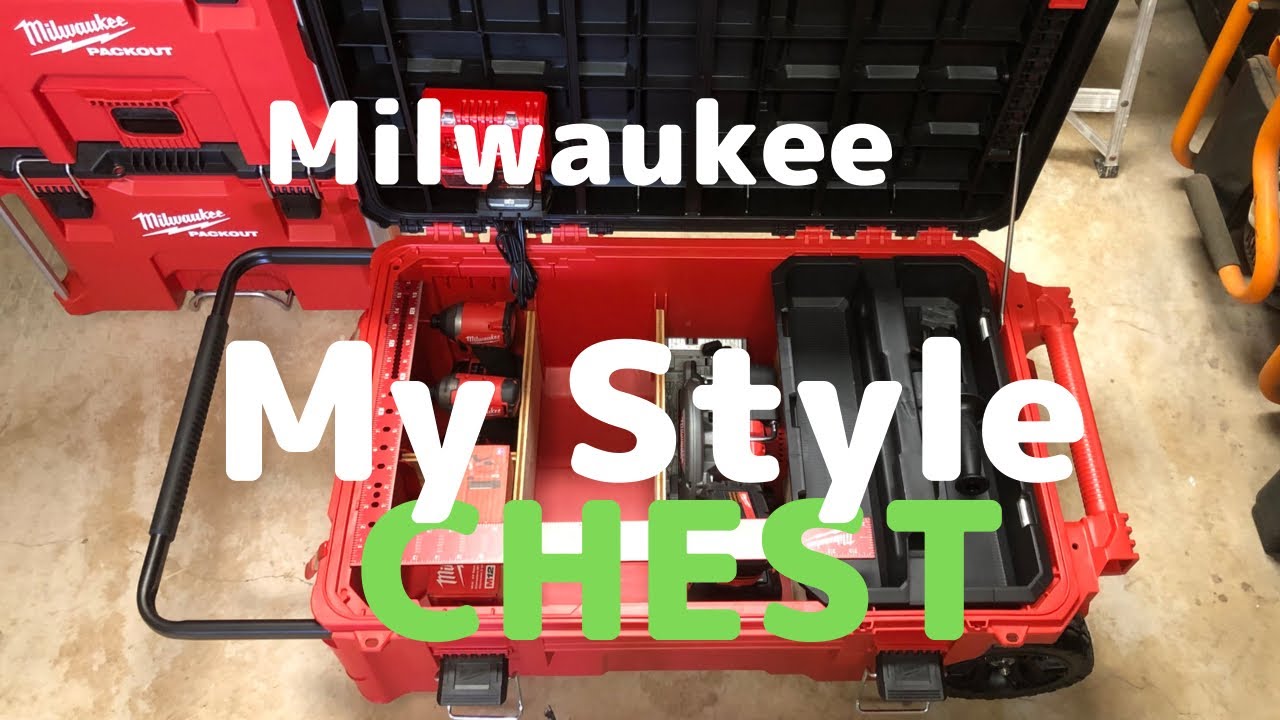 Upgrade 🤙My Rolling Tool Chest !!!Milwaukee PACKOUT